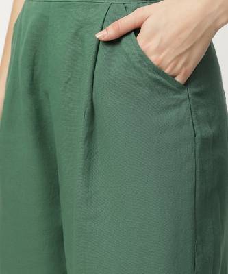Deep green fannie pant 5