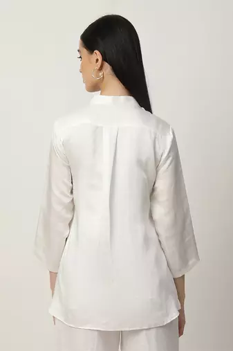 Ivory dottie shirt