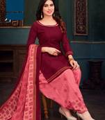 women   s unstitched salwar suit material