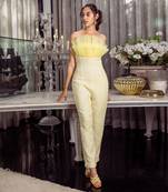 Yellow flavum jumpsuit