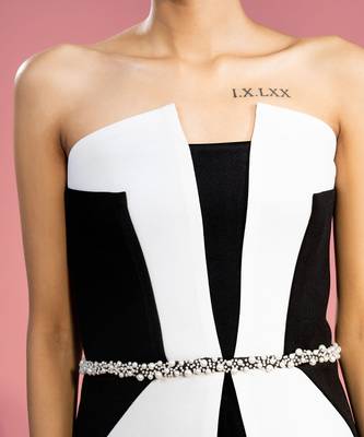Black & white athena jumpsuit 3