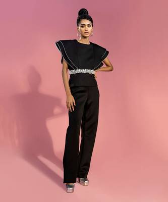 Black leto co ord set 1