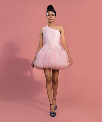 Baby pink era dress 1