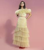 Yellow demeter skirt set