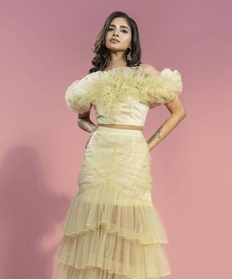 Yellow demeter skirt set 2
