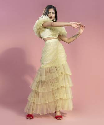 Yellow demeter skirt set 3