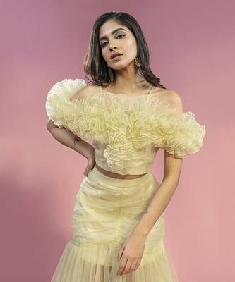 Yellow demeter skirt set 4