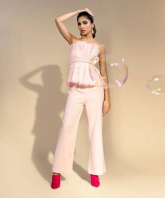 Pink clymene co ord set 1