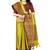 Olive soft cotton silk saree