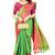 Green soft cotton silk saree