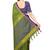 Green soft cotton silk saree