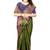 Green soft cotton silk saree