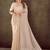 Cream organza silk georgette heavy embroidered saree with unstitched blouse piece