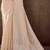 Cream organza silk georgette heavy embroidered saree with unstitched blouse piece
