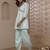 Dolane women's sky blue color muslin embroidery and mirror work aliya cut co-ord set (doln-aliya-02-skyblue)
