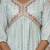 Dolane women's sky blue color muslin embroidery and mirror work aliya cut co-ord set (doln-aliya-02-skyblue)