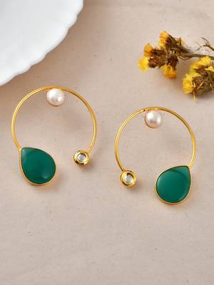 Western circular hoop earrings 1