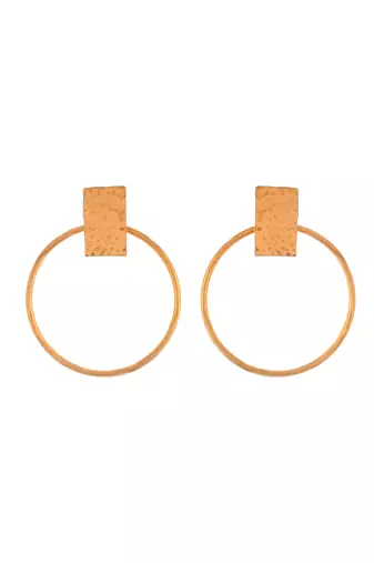 Western hoop earrings