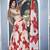Women's Crushed Chinon with Digital Print and Sequins Embroidery Work Lehenga choli 