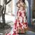 Women's Crushed Chinon with Digital Print and Sequins Embroidery Work Lehenga choli 