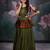 BK Aparna Peplum Dress with Lahengha Set