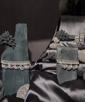 Fenella silver choker set 2