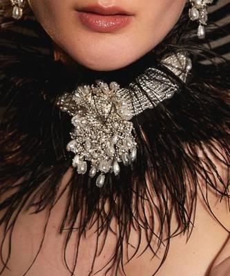 Evania silver choker 1