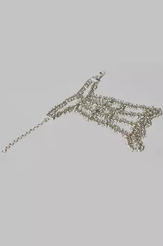 Evania silver hand harness
