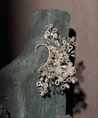 Calirian silver ear cuff 2
