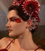 Trumera white ear cuff