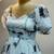 BK Steel Gray Organza Dress