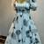 BK Steel Gray Organza Dress