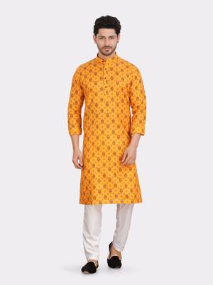 Encino  mens cotton printed kurta top - angad collection 1