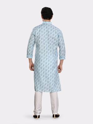 Encino  mens cotton printed kurta top - angad collection 2