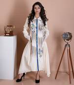 Offwhite Stay A While Peasant Jacket Dress