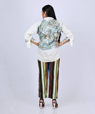 Offwhite Keepsake Shift  With Pant Shirt 6