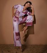 Lavender & Maroon Enhydro Jumpsuit Jumpsuit