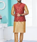Exclusive Banarasi Dhupion Kurta Pajama with Jacket