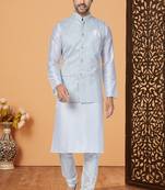Exclusive Banarasi Dhupion Kurta Pajama with Jacket