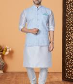 Exclusive Banarasi Dhupion Kurta Pajama with Jacket