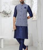 Exclusive Banarasi Dhupion Kurta Pajama with Jacket