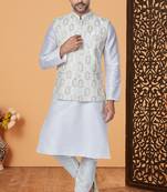 Exclusive Banarasi Dhupion Kurta Pajama with Jacket