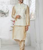 Exclusive Banarasi Dhupion Kurta Pajama with Jacket