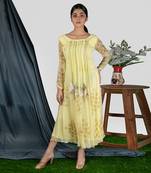 Sharbat Yellow  Stripe Willow Dress  Dress
