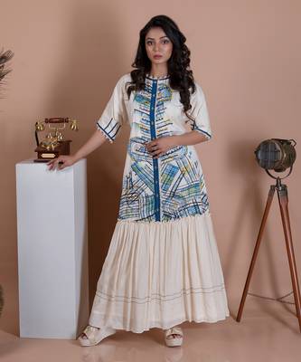 Offwhite Corrina Kaftan Dress Kaftaan 1