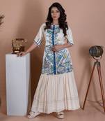 Offwhite Corrina Kaftan Dress Kaftaan