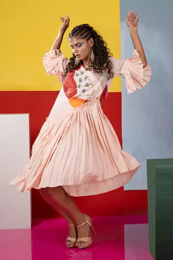 Pastel Pink Chime Dress  Dress