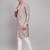 Lavender Blush Floral Print Linen Fabrics Men's Kurta