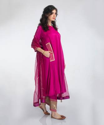 Pink kurta set 1