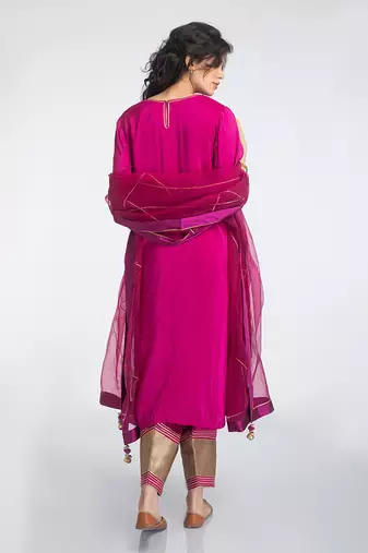 Pink kurta set
